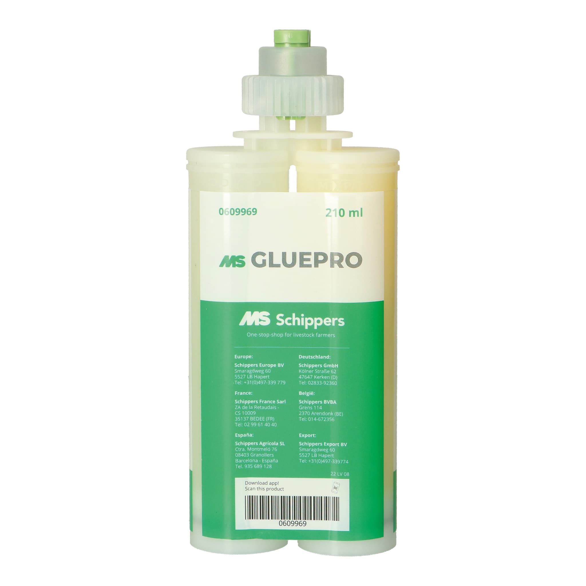 Spare part image MS GluePro klauwlijm, 210 ml