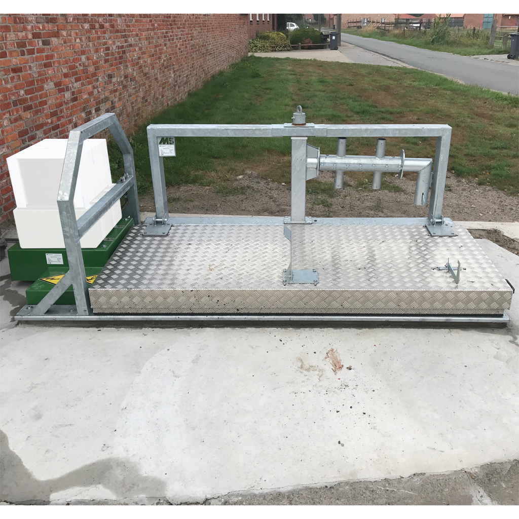 Spare part image MS Carcass Cooler single, links zonder koelunit