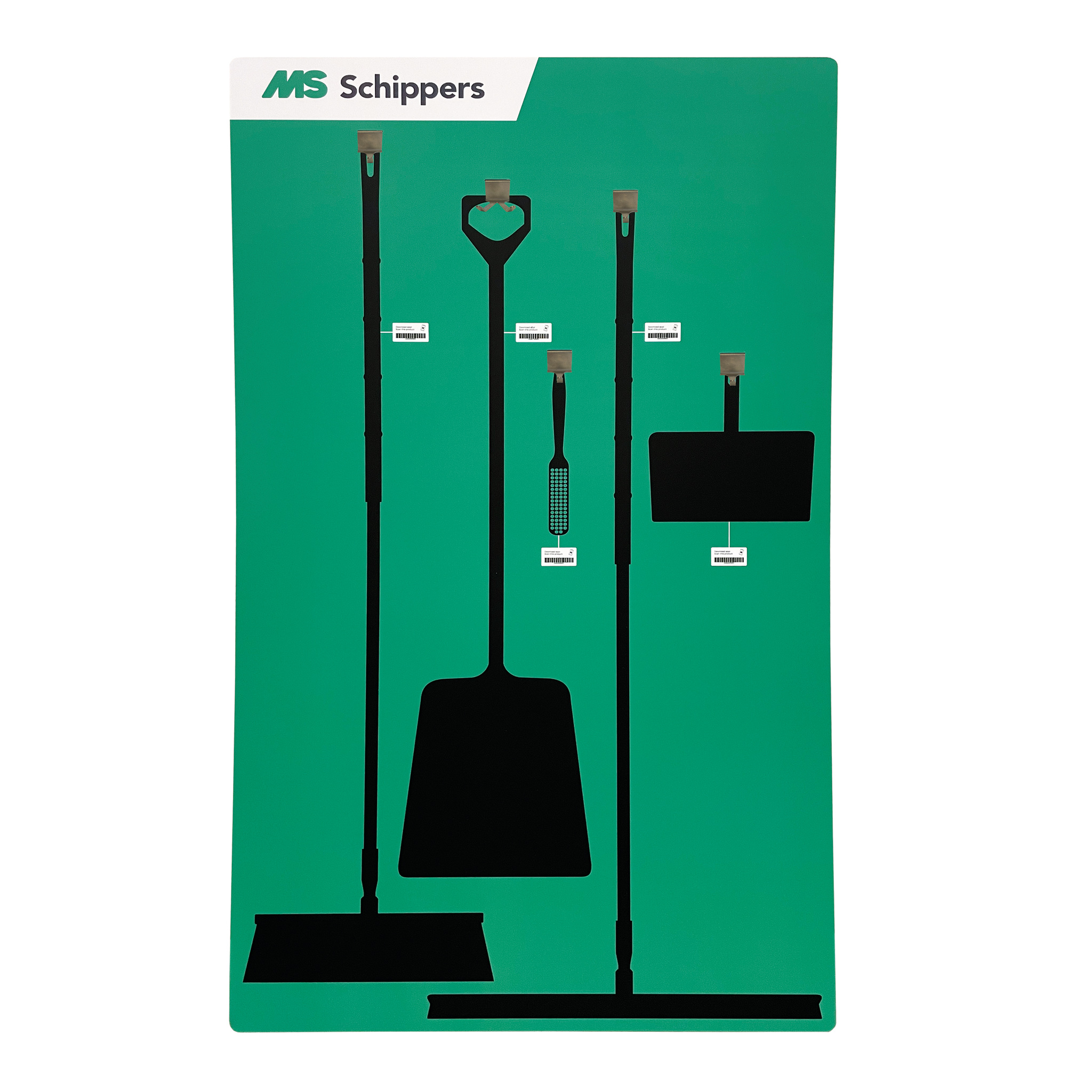 Spare part image MS Schaduwbord met haken, groen