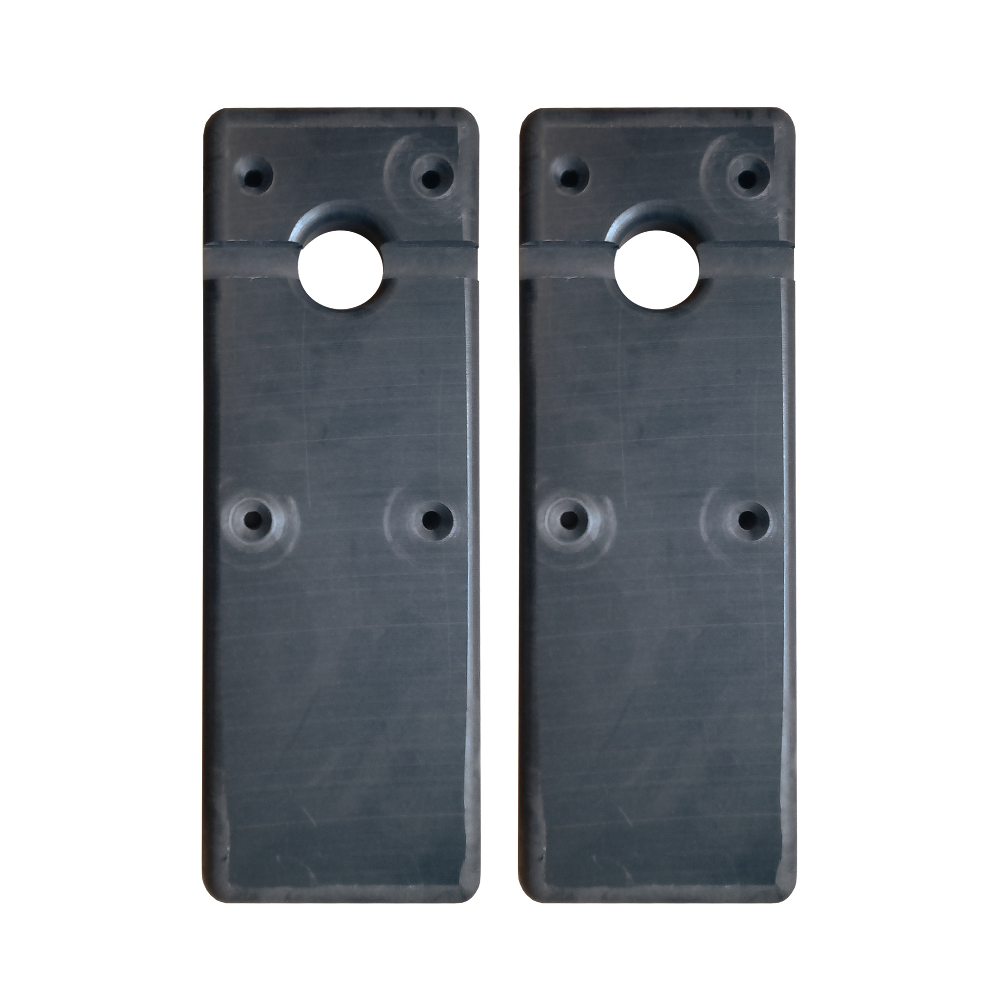 Spare part image Kunststof voorpootblokken met inkeping, per paar