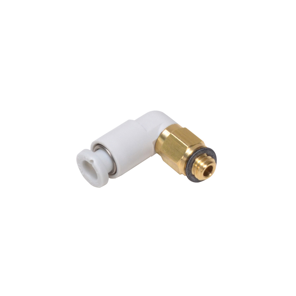 Spare part image Insteekkoppeling L-stuk US M5 x 0,8"