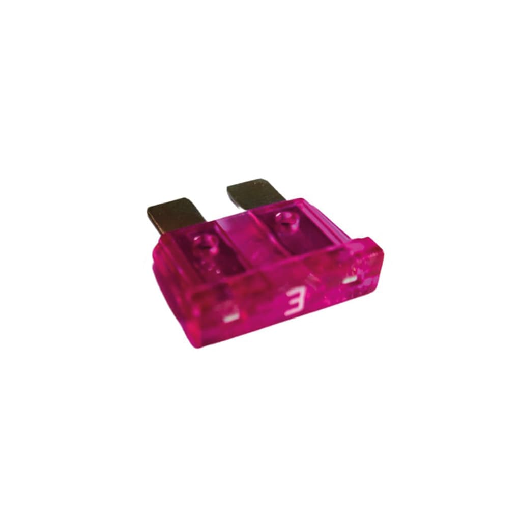 Spare part image Fuse 3A voor besturingscircuit Porky's pick-up, roze