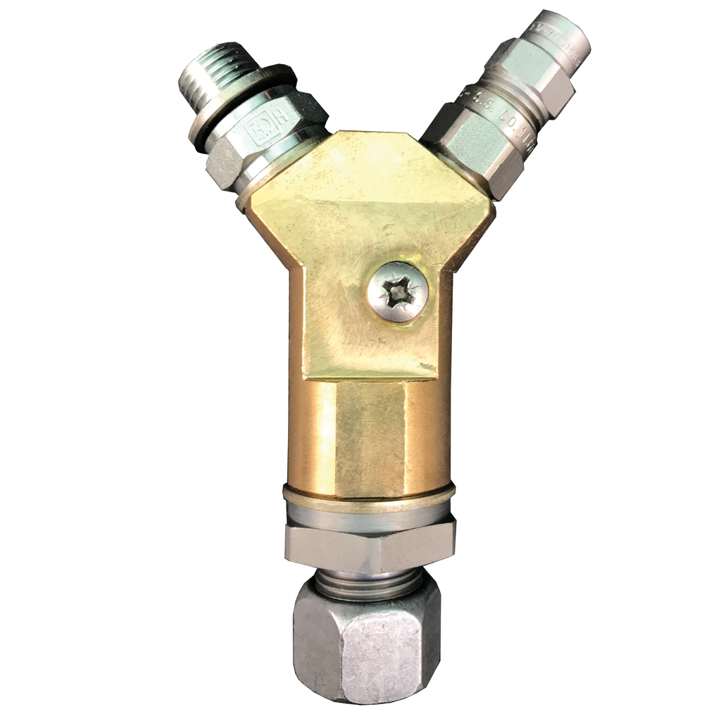 Spare part image Dubbele spuitkop tbv EVO cleaner spuitrobot