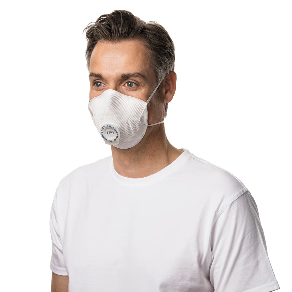 Silverline - Gevormd FFP2 stofmasker, enkel gebruik, FFP2 NR, enkel gebruik - 783165 Silverline - Gevormd FFP2 stofmasker, enkel gebruik, FFP2 NR, enkel gebruik - 783165